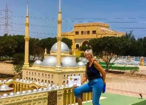 Mini Egypt Park Eintrittskarte, Tour und Transfers