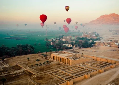 Luxor Ausflug mit Heißluftballonfahrt