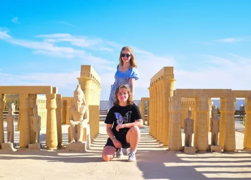 Mini Egypt Park Eintrittskarte, Tour und Transfers