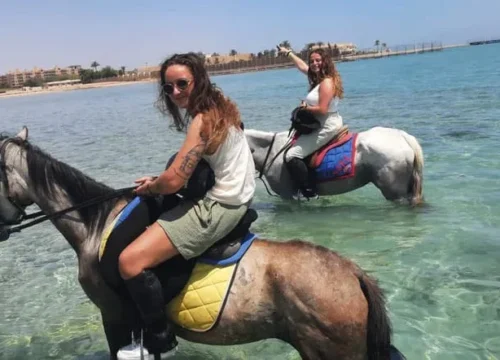 Rotes Meer & Wüste Reittour mit Schwimmen 1 oder 2 Stunden