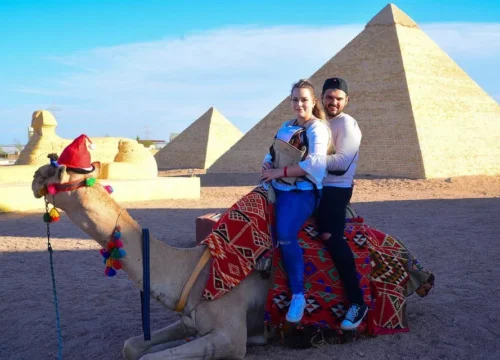 Mini Egypt Park Eintrittskarte, Tour und Transfers