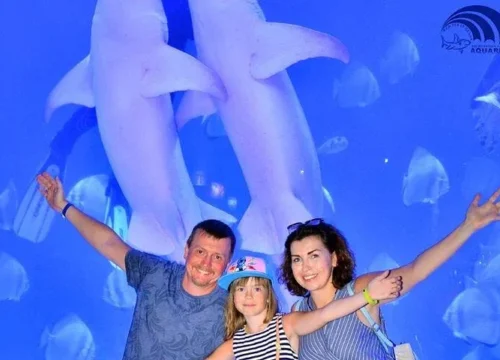 Eintrittskarte zum Hurghada Grand Aquarium mit privater transfer