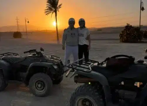 Exklusiv Quad 2 Stunden Sonnenuntergang und in der Nähe des Meeres